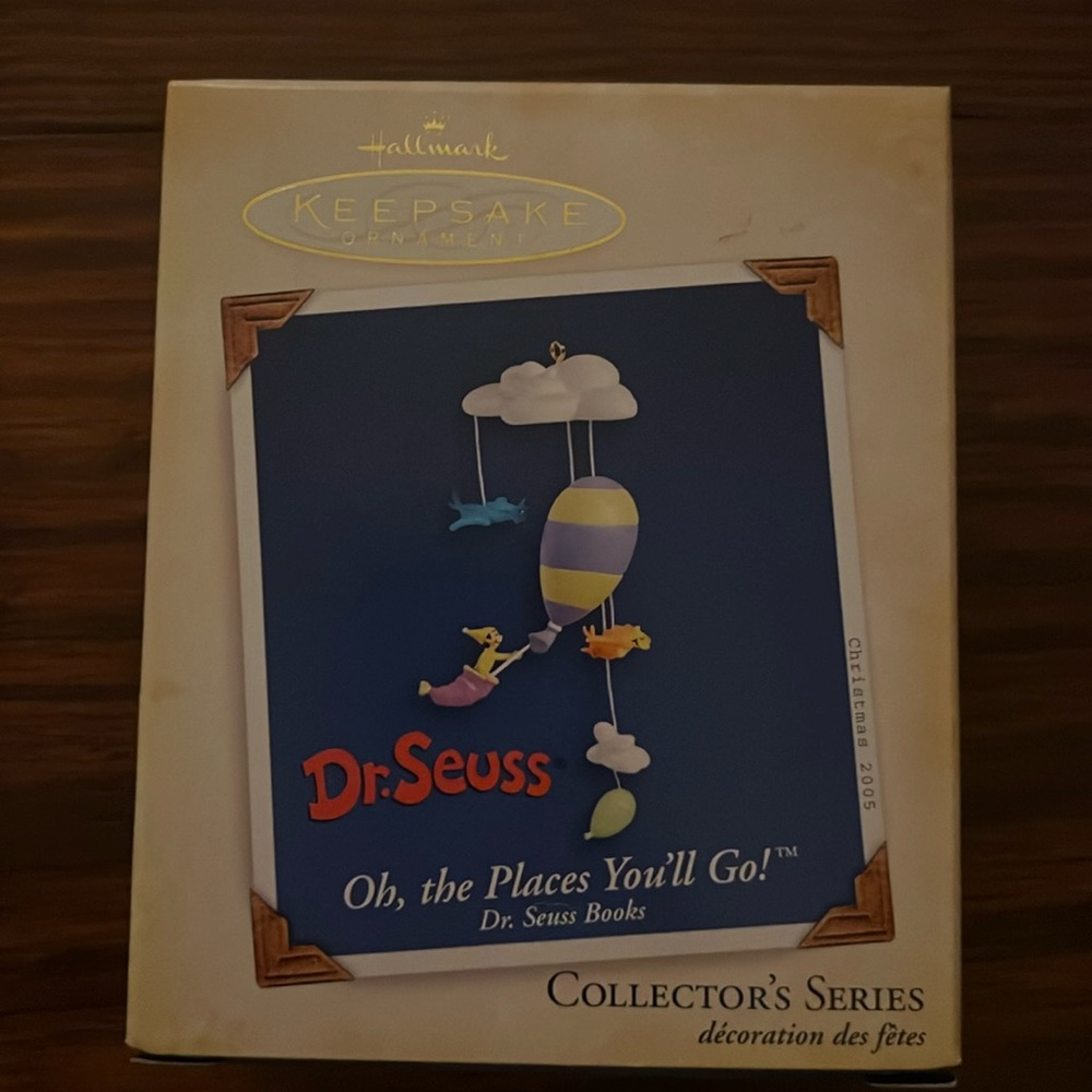 Hallmark keepsake Dr Seuss oh, the places you’ll go!